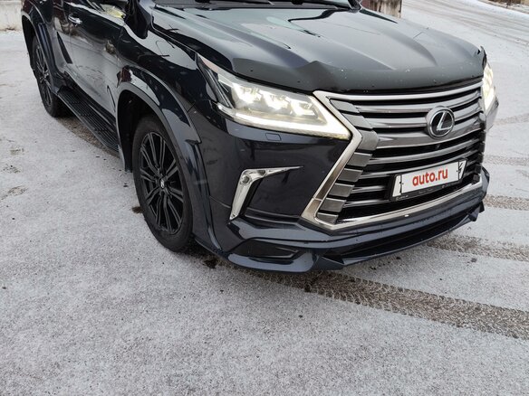 2016 Lexus LX 450d III Рестайлинг 2, синий, 6650000 рублей - вид 2