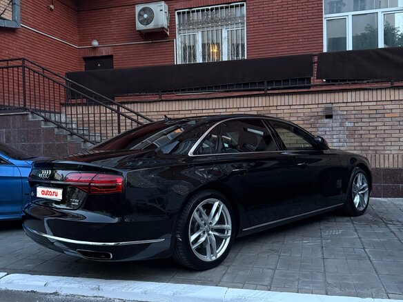 2015 Audi A8 Long III (D4) Рестайлинг, чёрный, 3850000 рублей - вид 5