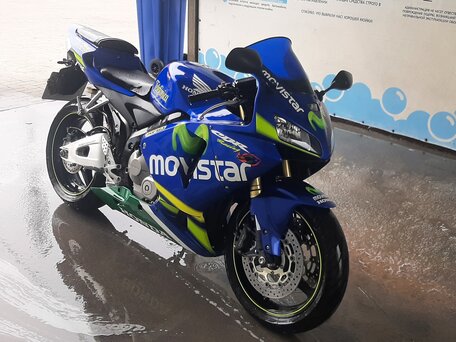 2005 Honda CBR 600RR, синий, 649000 рублей, вид 1