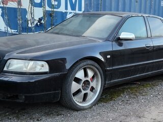 1997 Audi A8 I (D2), чёрный, 950000 рублей, вид 4