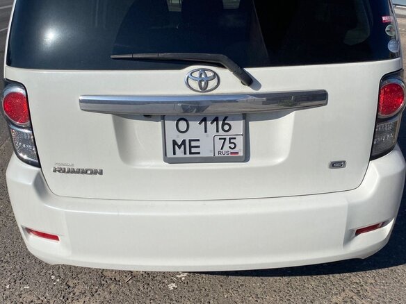 2010 Toyota Corolla Rumion, белый, 1050000 рублей - вид 6