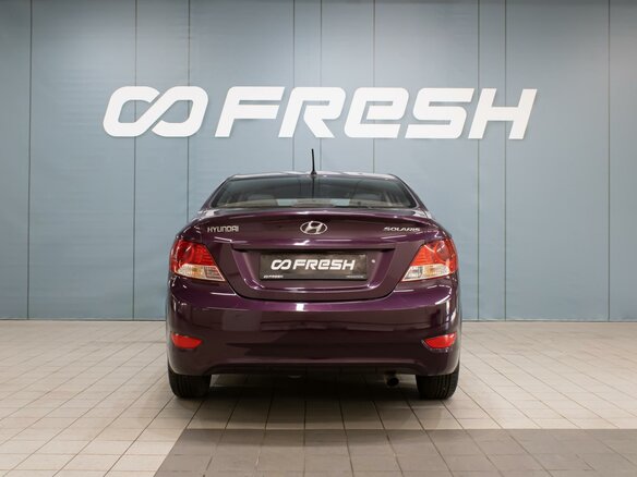 2012 Hyundai Solaris I, фиолетовый - вид 3