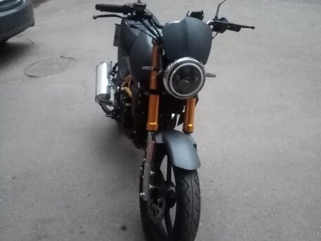2021 Motoland Scrambler 250, серый, 155000 рублей, вид 4