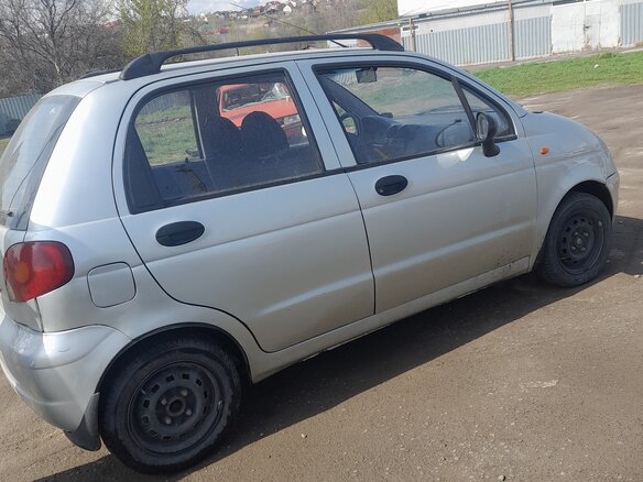 2005 Daewoo Matiz I Рестайлинг, серебристый, 300000 рублей - вид 1