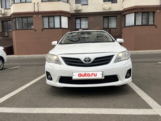 2008 Toyota Corolla X (E140, E150), белый, 750000 рублей, вид 1