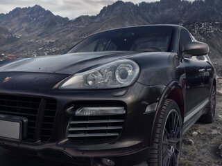 2007 Porsche Cayenne Turbo I Рестайлинг (957), чёрный, 2000000 рублей, вид 3