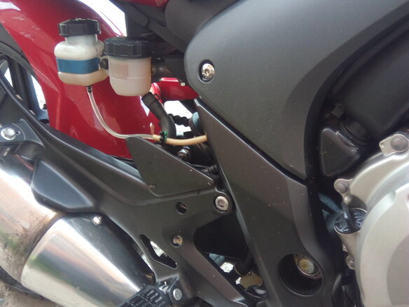2013 Honda CBF 600, красный, 550000 рублей - вид 15