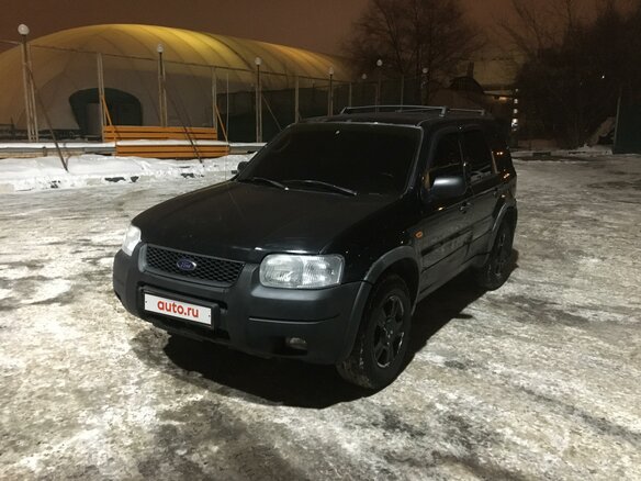 2003 Ford Maverick III, чёрный