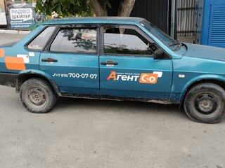 2001 Lada (ВАЗ) 21099, синий, 100000 рублей, вид 3