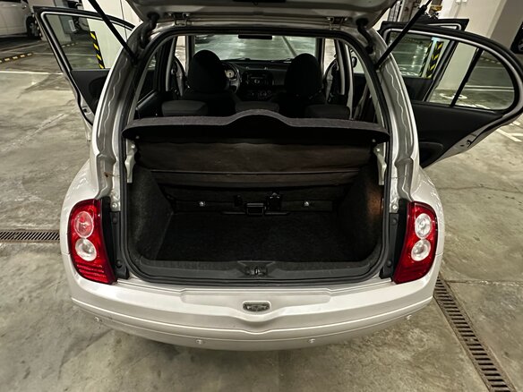 2009 Nissan Micra III (K12), серый, 500000 рублей - вид 9