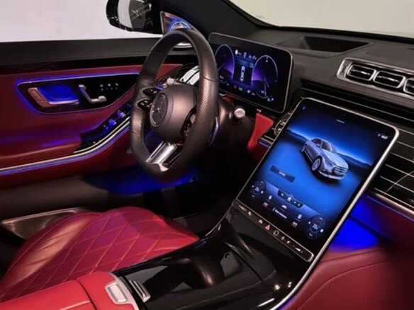 2021 Mercedes-Benz S-Класс 450 Long 4MATIC VII (W223), чёрный, 11000000 рублей - вид 12