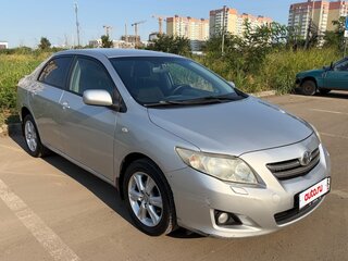 2008 Toyota Corolla AMT X (E140, E150), серебристый, 680000 рублей, вид 1