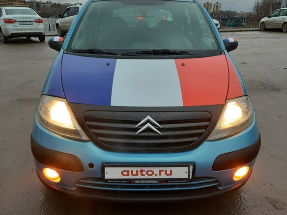 2004 Citroen C3 I, голубой - вид 2