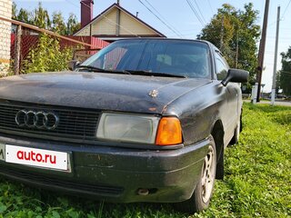 1989 Audi 80 IV (B3), чёрный, 155000 рублей, вид 3