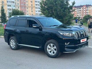 2018 Toyota Land Cruiser Prado 150 Series Рестайлинг 2, чёрный, 4690000 рублей, вид 2
