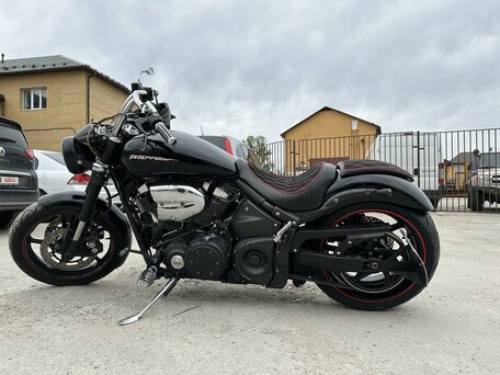 2006 Yamaha XV 1700 Warrior, чёрный, 950000 рублей, вид 1