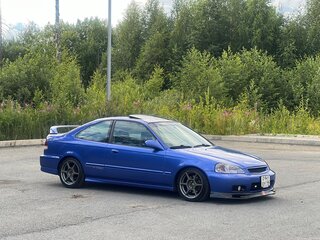 1999 Honda Civic VI Рестайлинг, синий, 1200000 рублей, вид 2