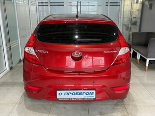 2011 Hyundai Solaris I, красный, 639000 рублей, вид 3