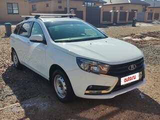 2020 Lada (ВАЗ) Vesta SW I, белый, 1400000 рублей, вид 2
