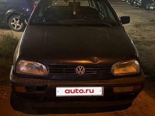 1993 Volkswagen Golf III, синий, 95000 рублей, вид 1