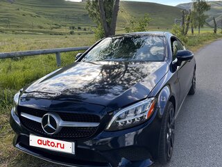 2019 Mercedes-Benz C-Класс 300 IV (W205) Рестайлинг, синий, 3200000 рублей, вид 4