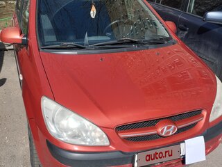 2006 Hyundai Getz I Рестайлинг, красный, 500000 рублей, вид 1
