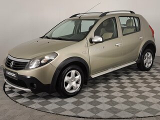 2012 Renault Sandero I, бежевый, 740000 рублей, вид 1