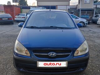 2007 Hyundai Getz I Рестайлинг, синий, 360000 рублей, вид 1