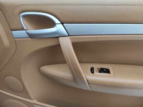 2008 Porsche Cayenne S I Рестайлинг (957), синий - вид 13