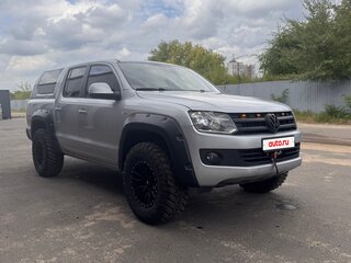 2013 Volkswagen Amarok Double Cab full-time I, серебристый, 2200000 рублей, вид 3