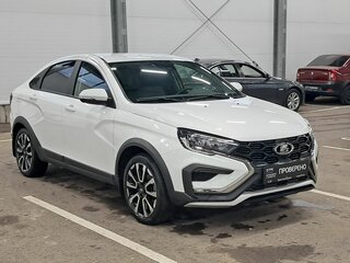 2023 Lada (ВАЗ) Vesta Cross I Рестайлинг (NG), белый, 1099000 рублей, вид 3
