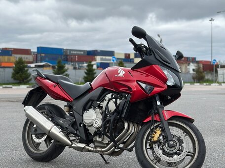 2008 Honda CBF 600, красный, 550000 рублей, вид 1