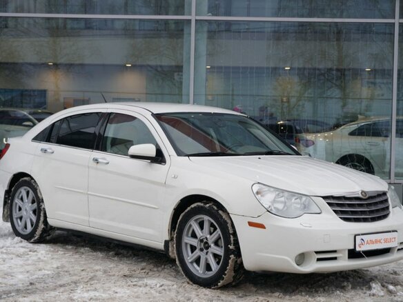 2007 Chrysler Sebring III, белый