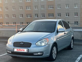 2006 Hyundai Verna II, голубой, 469000 рублей, вид 1