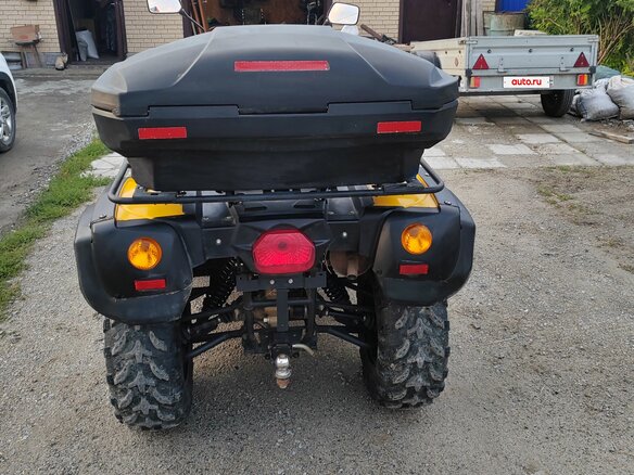 2020 Stels ATV-500YS Leopard, жёлтый, 430000 рублей - вид 4