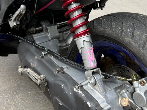 2007 Yamaha Jog, белый, 165000 рублей - вид 3