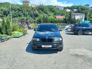 2001 BMW X5 4.4i I (E53), чёрный, 1100000 рублей, вид 3