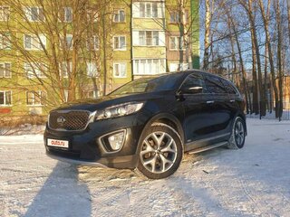 2017 Kia Sorento III Prime Рестайлинг, чёрный, 3000000 рублей, вид 1