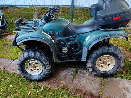 2002 Yamaha Grizzly 660, зелёный, 470000 рублей, вид 2