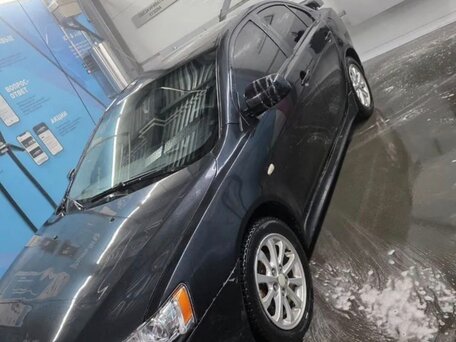 2007 Mitsubishi Lancer X, чёрный, 440000 рублей, вид 5