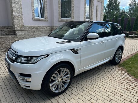2015 Land Rover Range Rover Sport II, белый, 5000000 рублей, вид 5