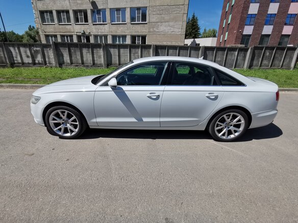2013 Audi A6 IV (C7), белый - вид 6