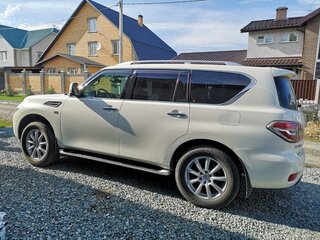 2014 Nissan Patrol VI (Y62) Рестайлинг, белый, 3300000 рублей, вид 2