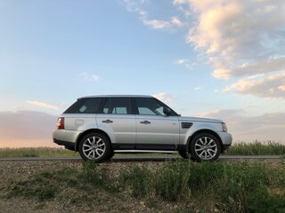 2008 Land Rover Range Rover Sport I, серебристый, 1980000 рублей, вид 4