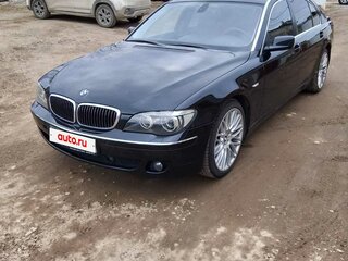 2006 BMW 7 серии 750i IV (E65/E66) Рестайлинг, чёрный, 1000000 рублей, вид 1