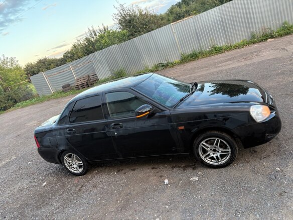 2008 Lada (ВАЗ) Priora I, синий - вид 3
