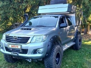 2015 Toyota Hilux VII Рестайлинг, серый, 4200000 рублей, вид 3