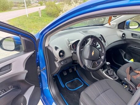 2012 Chevrolet Aveo II, синий, 725000 рублей, вид 5