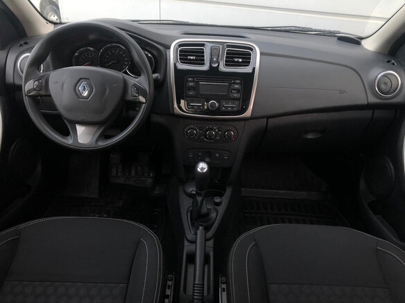2014 Renault Logan II, серый - вид 9