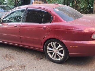 2008 Jaguar X-Type I Рестайлинг, красный, 850000 рублей, вид 4